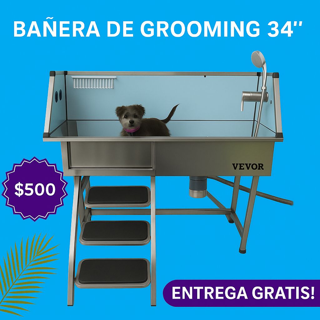 Bañera de Grooming 34"